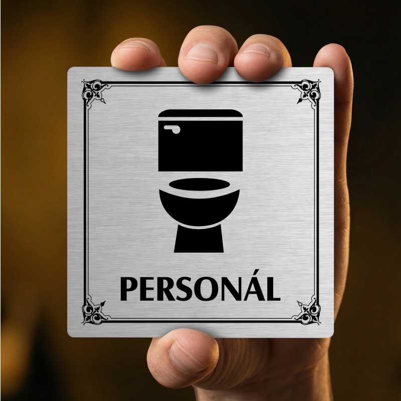WC personál, 100x100mm, bílá, Utah